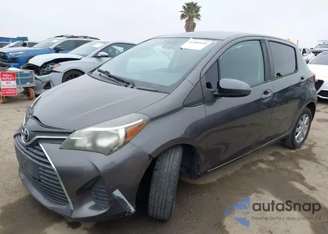 2017 Toyota Yaris Le z USA, uszkodzony, nr VIN VNKKTUD38HA074405